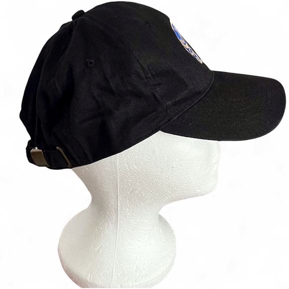 Black Police Ball Cap Hat Virginia State Police Assoc Strap Back Adjustable - Picture 3 of 7